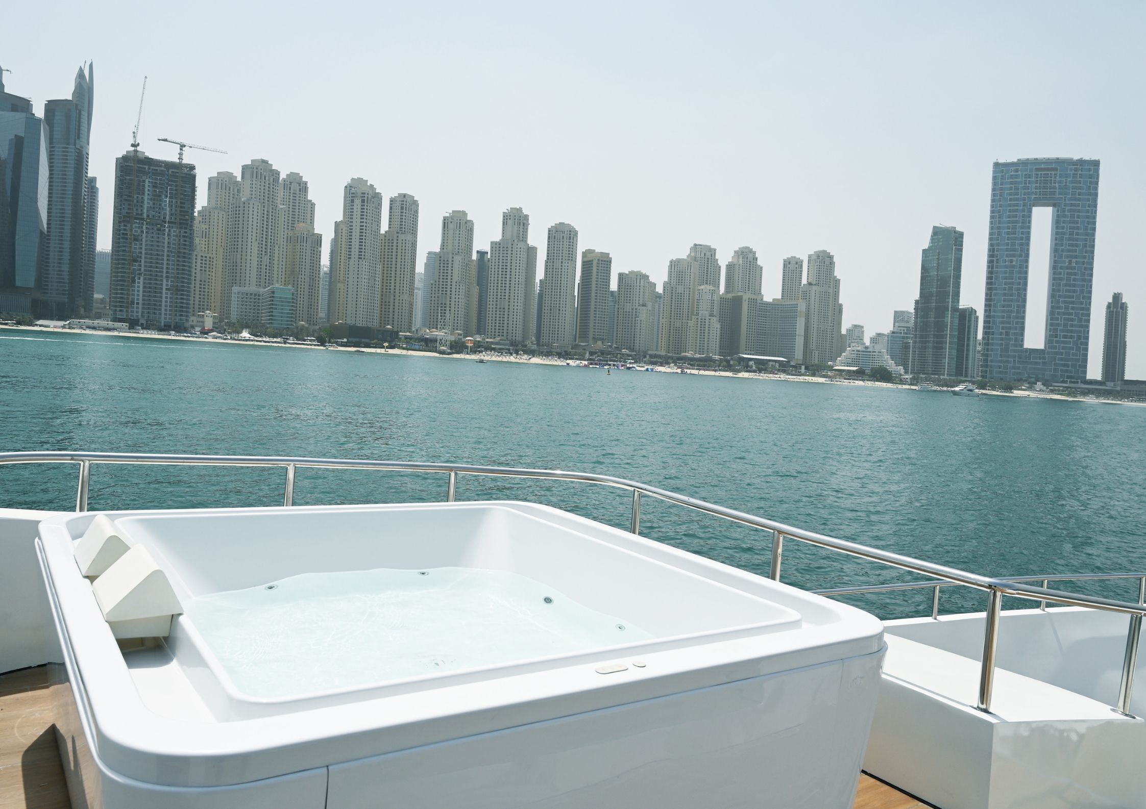 143ft yacht outer deck